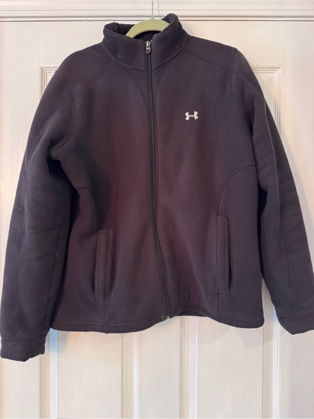 Under Armour Black Sherpa-Lined women’s jacket